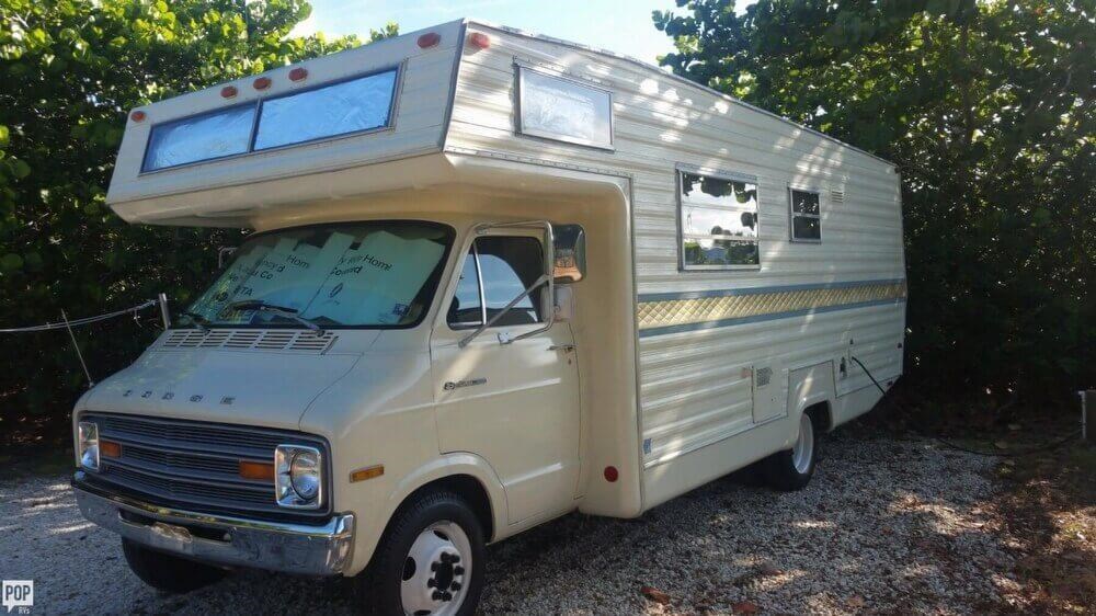 Throwback Thursday Vintage Rv 1977 Dodge Sportsman Class C Rv