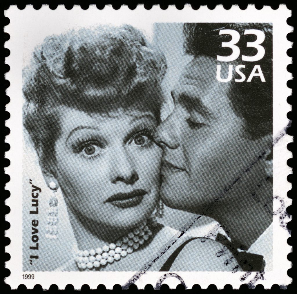 Lucille Ball and Desi Arnaz 