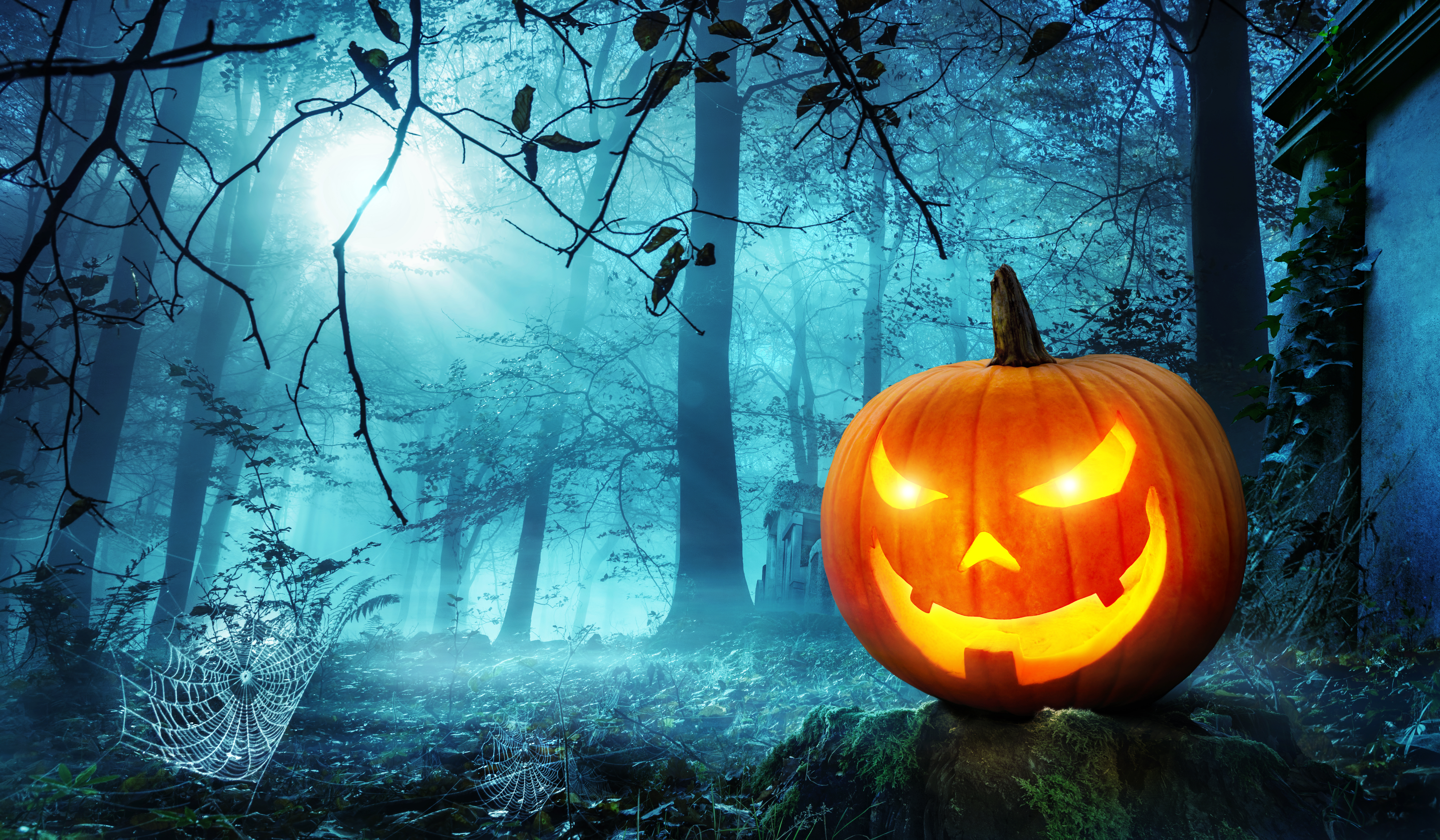 halloween at the campsite
