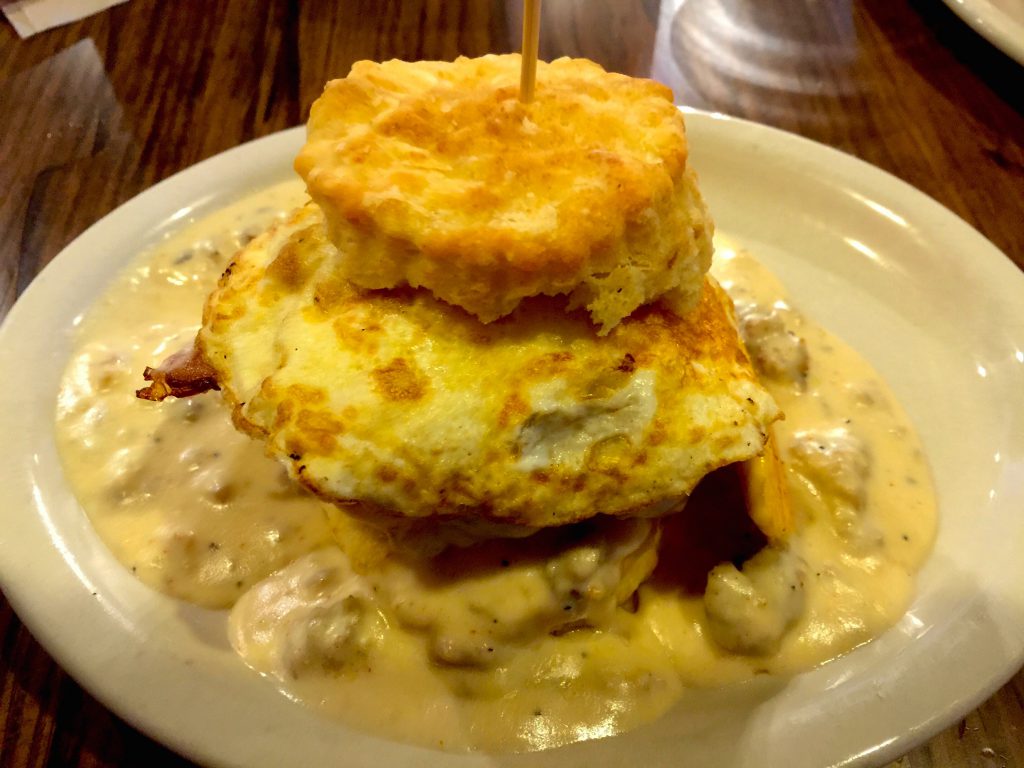 Biscuits and Gravy-Breakfast