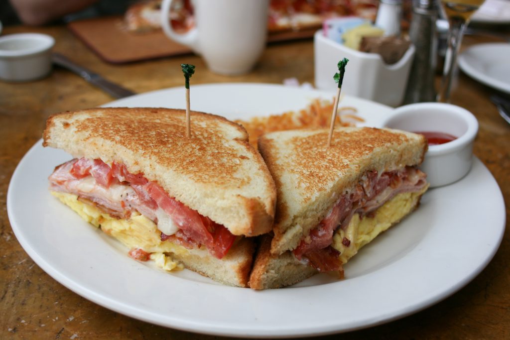 breakfast sandwich