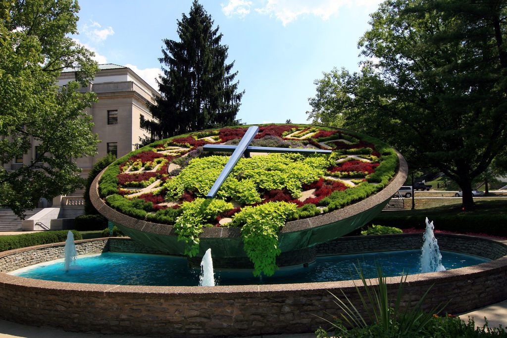 Kentucky Floral Clock