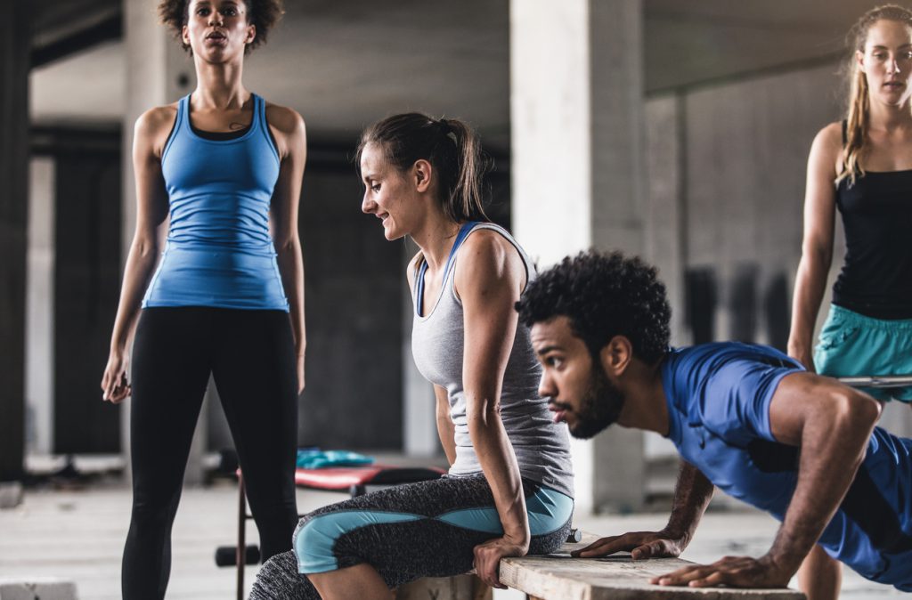 Exercising in a Gym