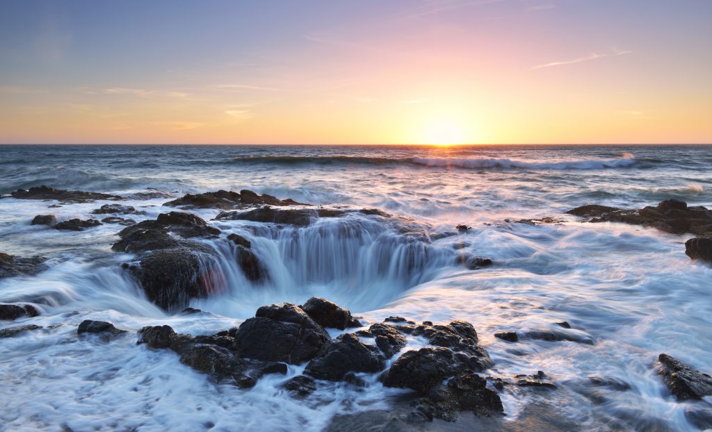Thor's Well, Cape Perpetua, Oregon