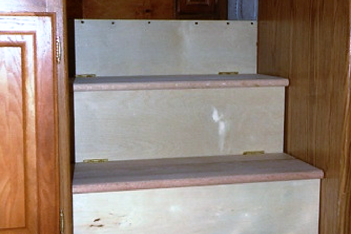 RV Storage Stairs