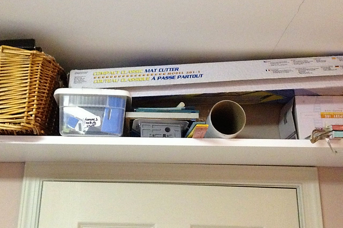 over the door storage for campers and RVs