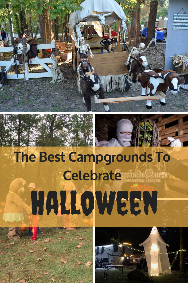 The best campgrounds to celebrate Halloween 