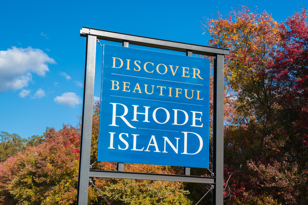 Discover Rhode Island sign