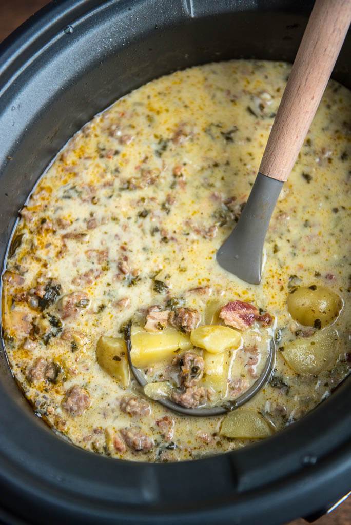 slow cooker soup zuppa toscana