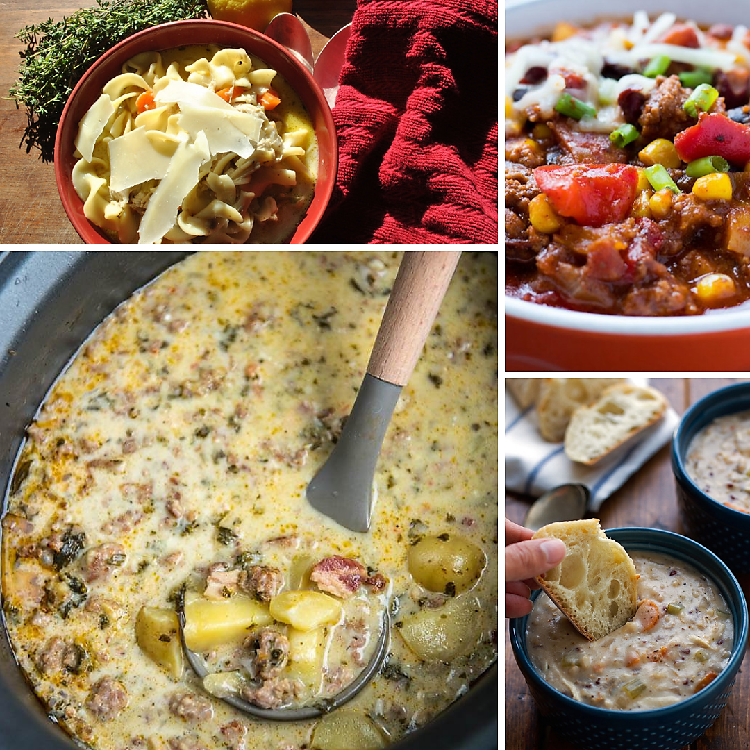 Slow Cooker Soups Perfect For Winter Camping