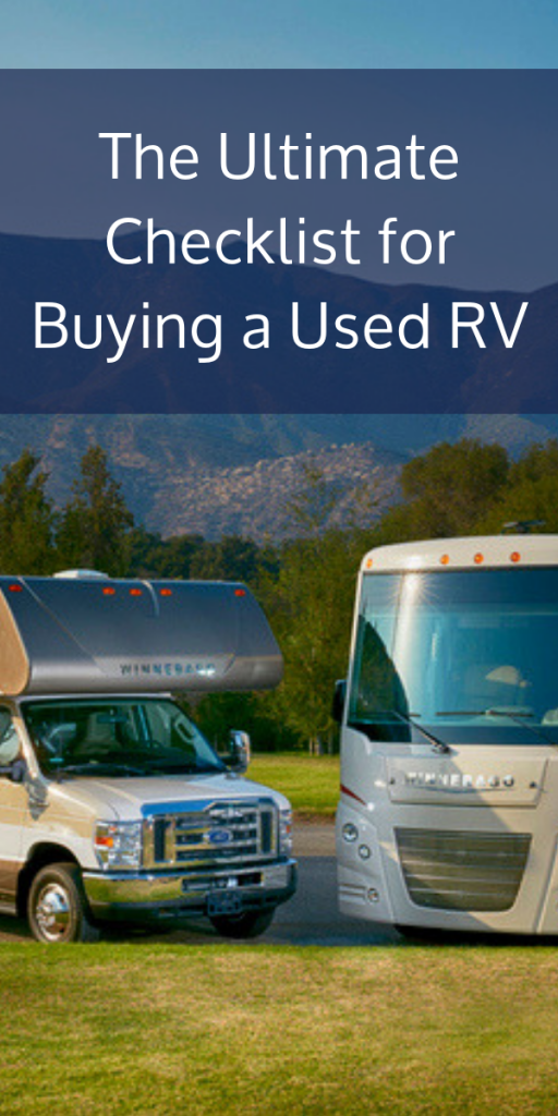 The Ultimate Checklist for Buying a Used RV