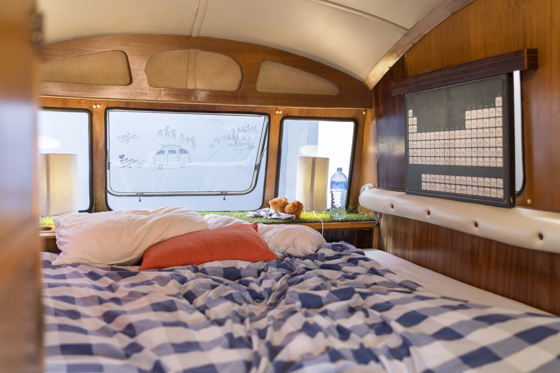camper trailer king mattress