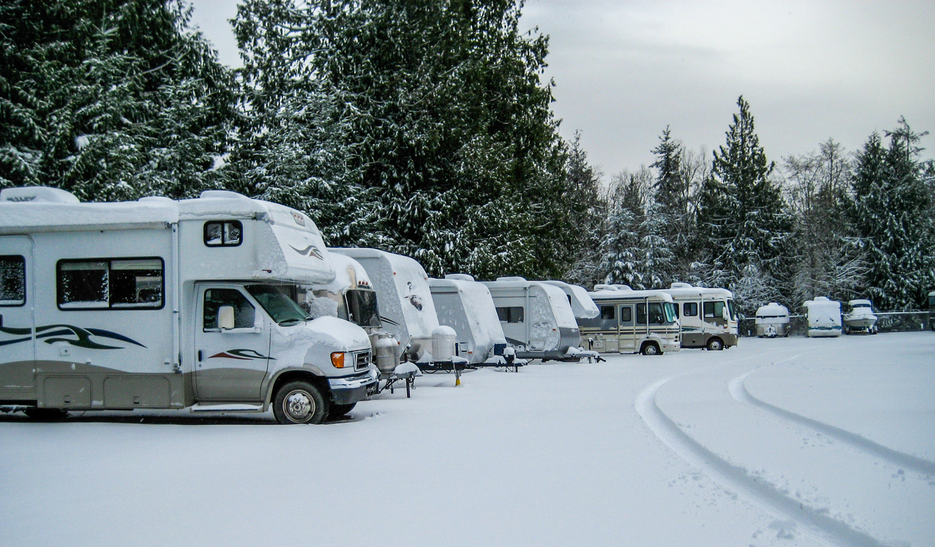 Parked in the Snow RV Lifestyle News, Tips, Tricks and More from RVUSA!