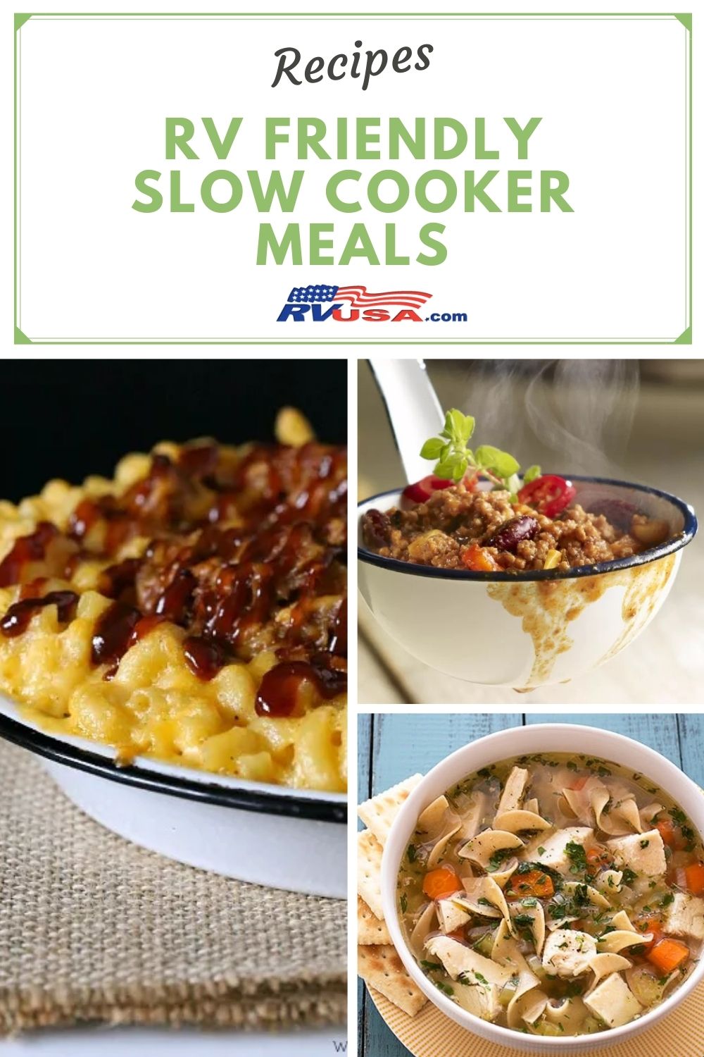 RV Friendly Slow Cooker Recipes