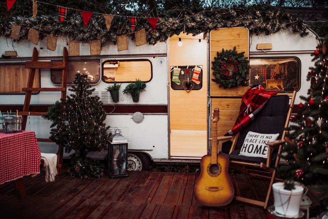 Christmas decorations for an RV
