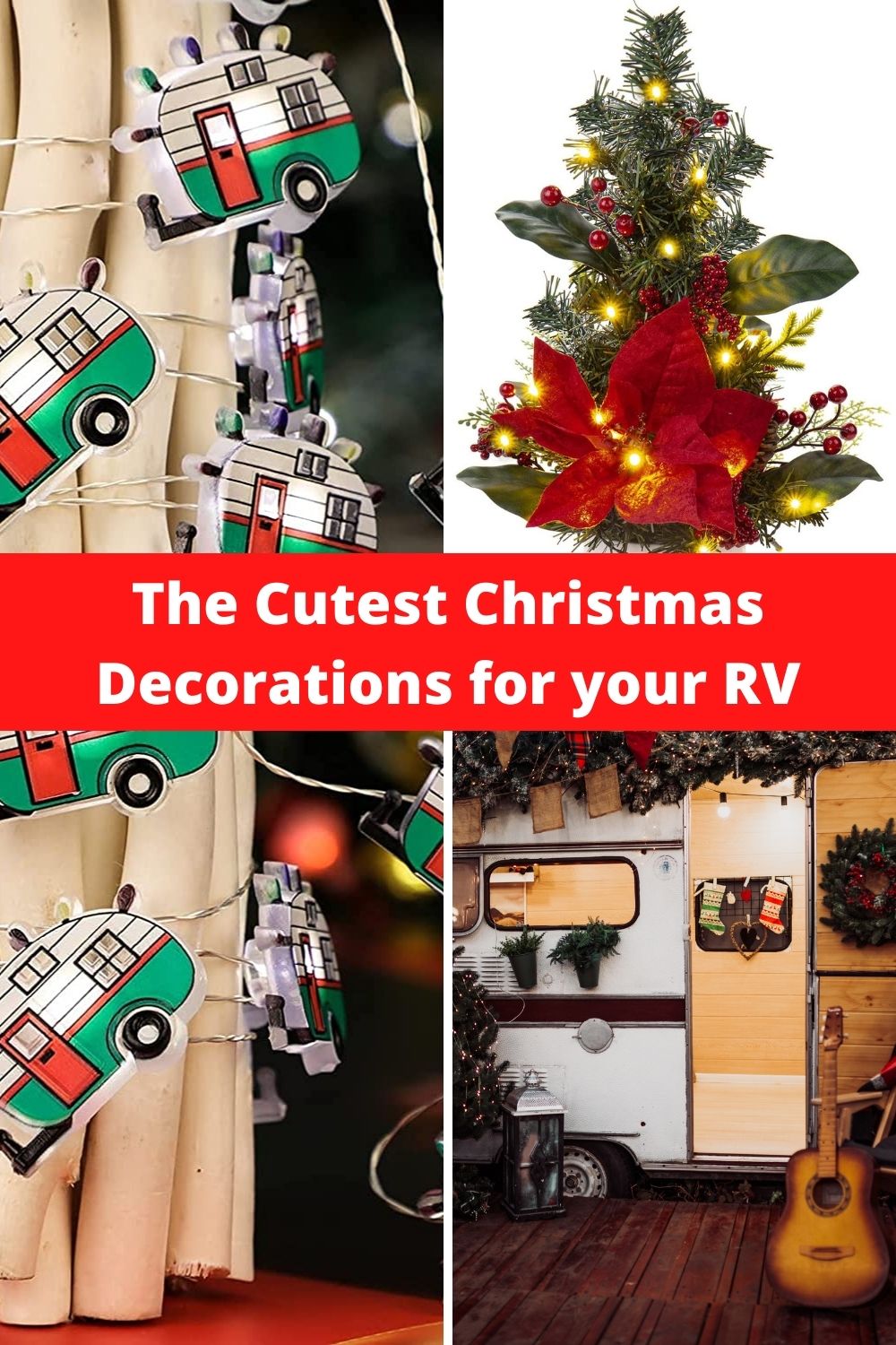 All of the must have RV Christmas Decorations that you need from Amazon