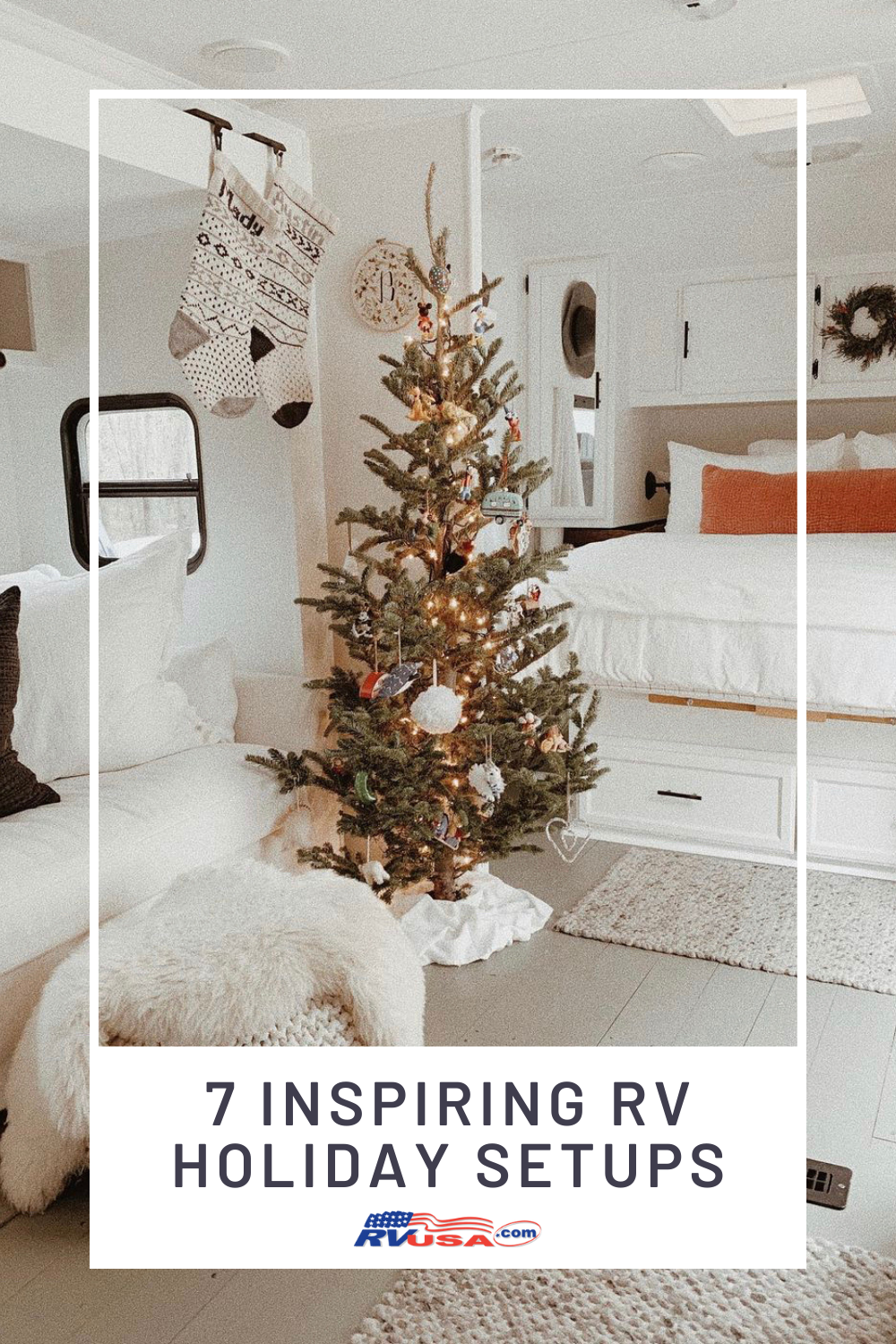 Inspiring Holiday RV Set Ups