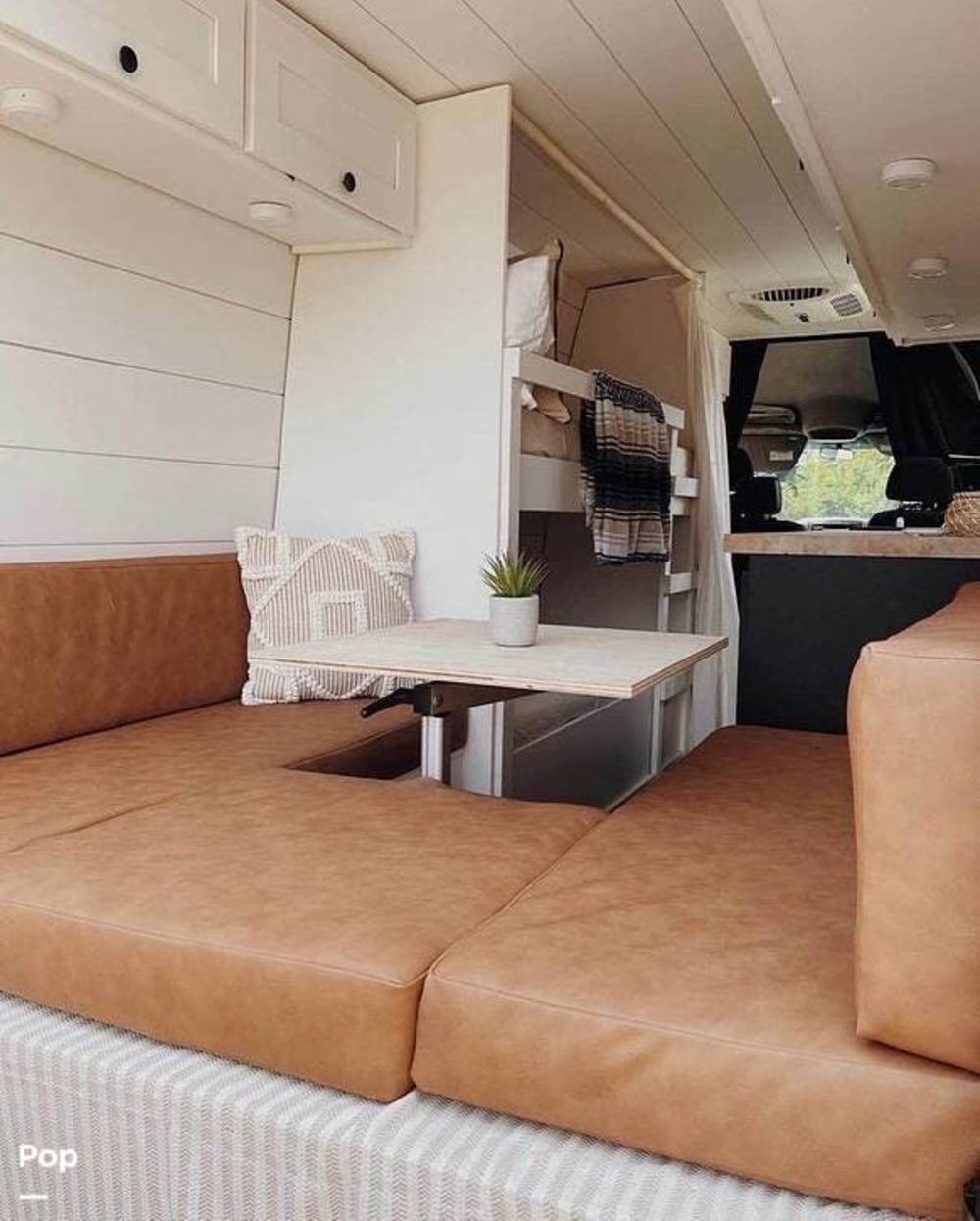 interior of 2013 Mercedes-Benz Sprinter interior of 2013 Mercedes-Benz Sprinter with removable dinette