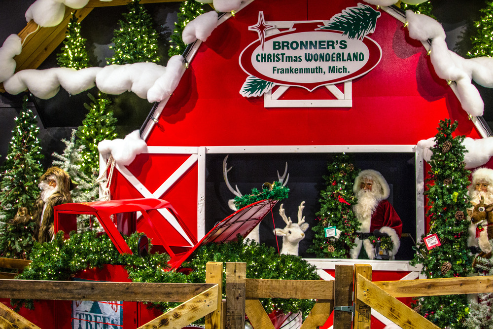 Bronner's Christmas Wonderland in Frankenmuth, Michigan