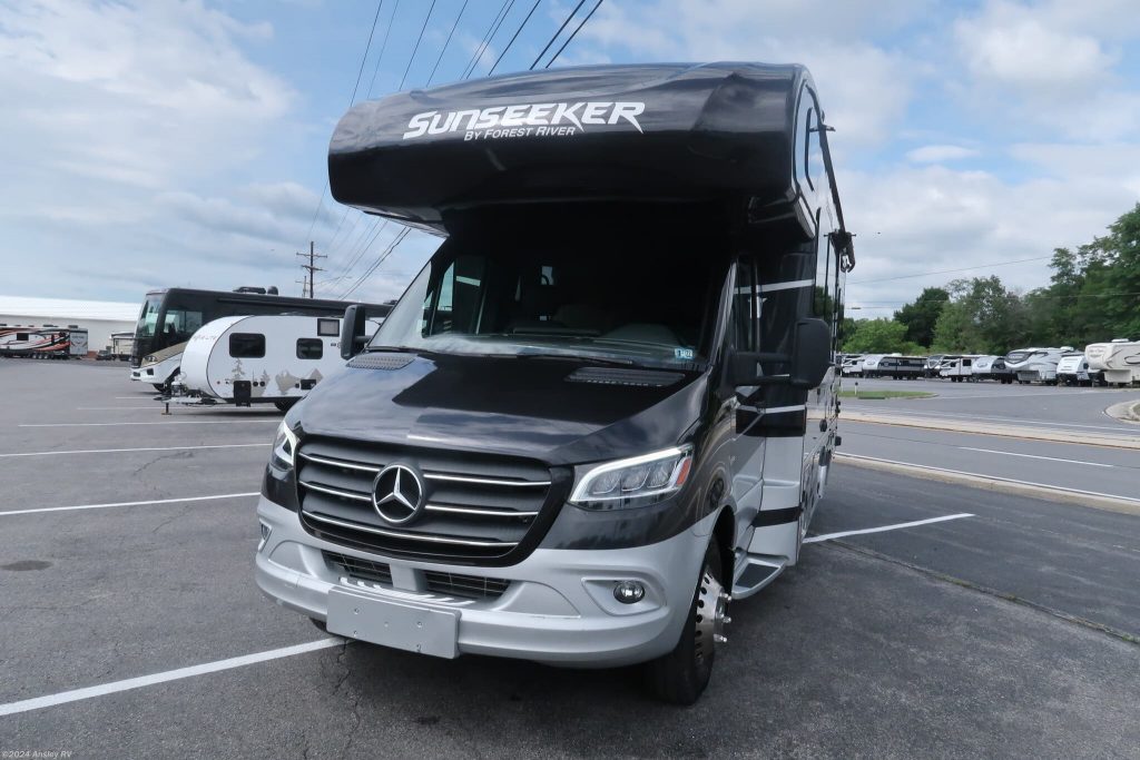 black 2020 Forest River Sunseeker motorhome