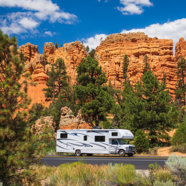 living in an RV full time visiting national parks