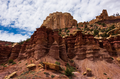 Rock formation at the Grand Staircase-Escalante, Utah