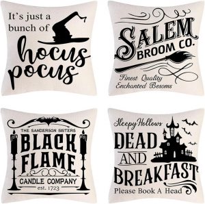 Halloween Throw Pillow Covers