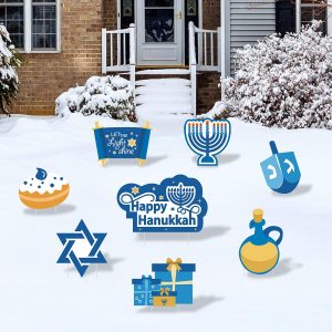 Hanukkah Yard Signs