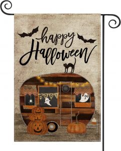 Halloween Pumpkin Garden Flag