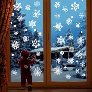 Snowflake Window Clings