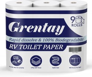 Rapid Dissolving RV Toilet Paper