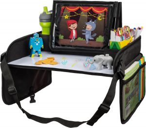 Kids Travel Tray with Dry Erase Board