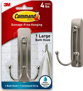 Command Large Double Bath Hook