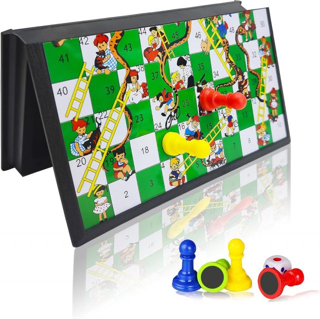 Magnetic Snakes and Ladders Board Game Set