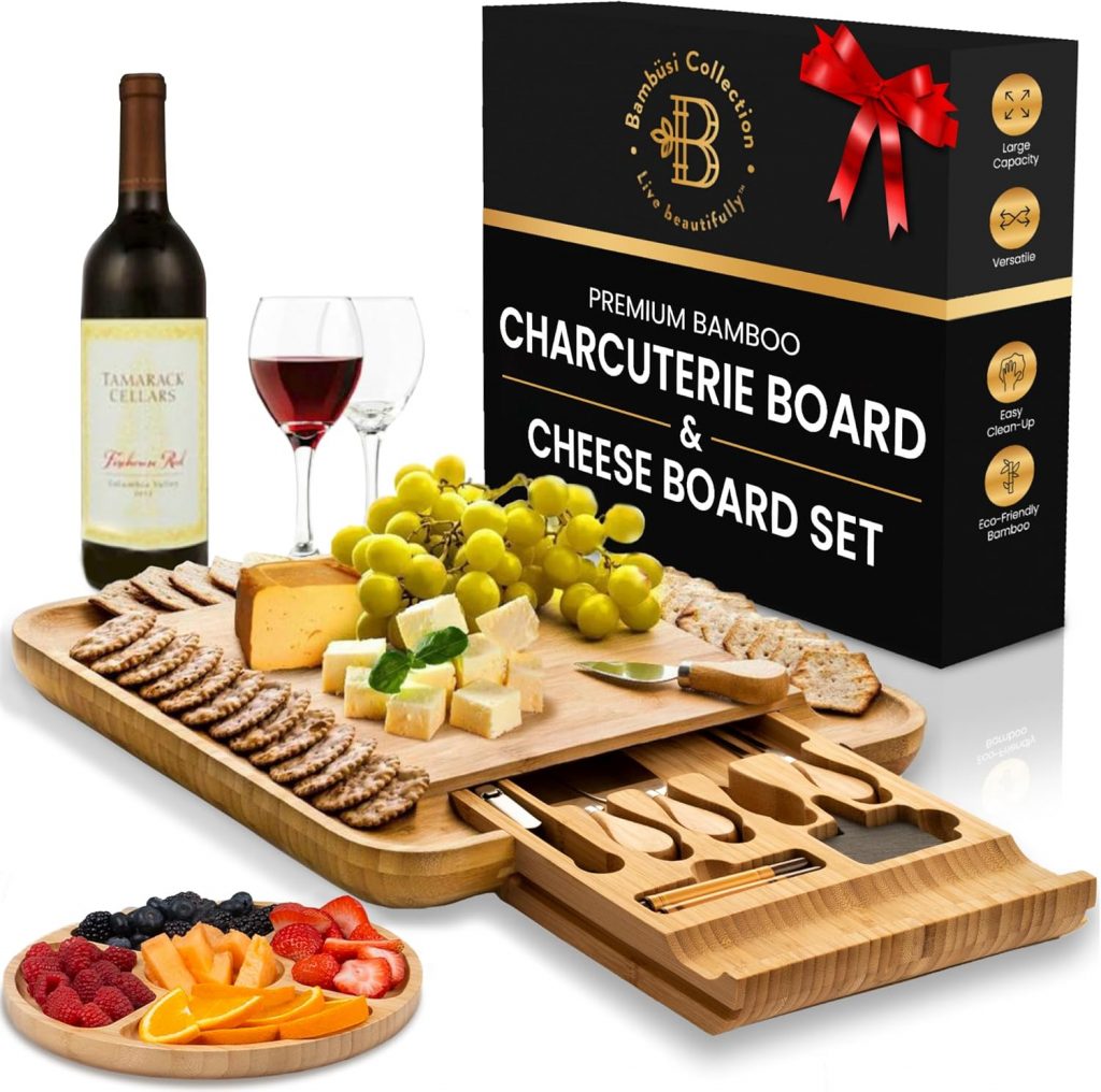charcuterie board gift set camping gifts for mom for mothers day